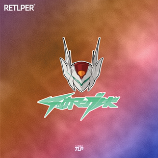 TLP反光车贴 日漫宇宙骑士迪波威高达头像logo摩托车汽车贴防水