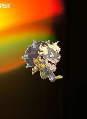 TLP反光车贴 定制守望先锋喷漆涂鸦周边 Q版狂鼠 OVERWATCH贴纸