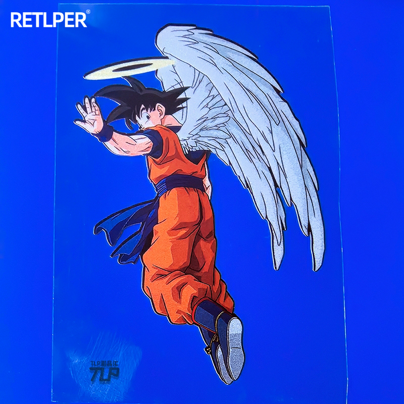 贴纸原创赛亚人孙悟空TLP镂空车