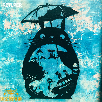 龙猫五月梅日漫动画电影贴纸