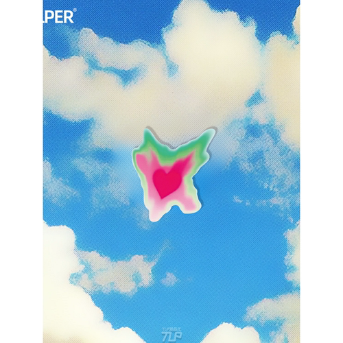 贴纸爱心桃心原创弥散的心情