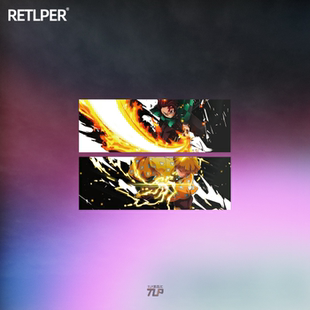 TLP反光车贴 鬼灭之刃灶门炭治郎火之神神乐我妻善逸雷之呼吸贴纸