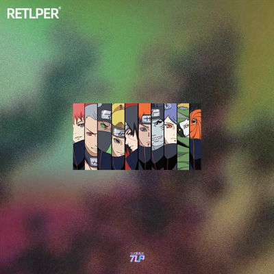 火影忍者晓组织akatsuki反光车贴