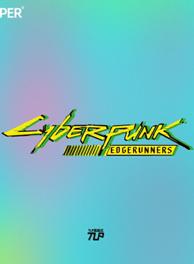 TLP镂空车贴 赛博朋克边缘跑手 Cyberpunk Edgerunners防水贴纸