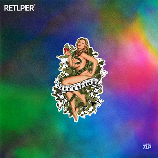 TLP反光车贴 美女伊甸园夏娃Eve蛇诱惑禁果机车摩托车贴无痕防水