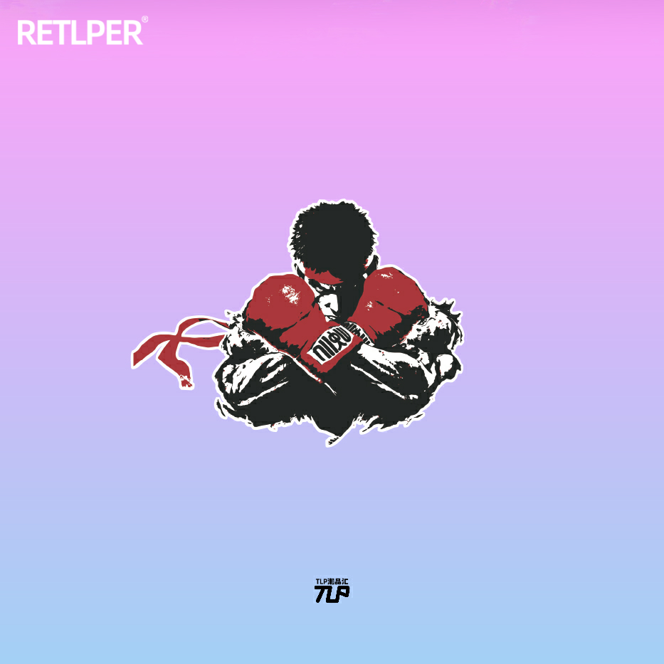 tlp反光车贴街头霸王sf街机游戏