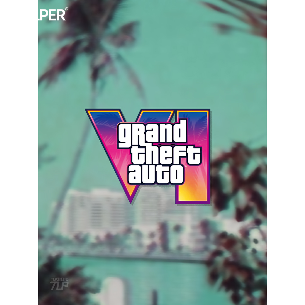 GTA6给他爱标志车贴R星猎车手