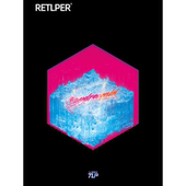 TLP潮品汇贴纸 白日梦系列蒸汽波海水艺术字灯光场景汽车多用贴纸