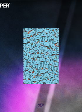 TLP反光车贴 Mr.MeeSeeks使命先生科学家爷孙防水汽车贴纸