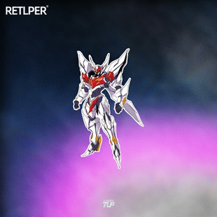 Blade日漫机能防水贴 boy迪波威Tekkaman TLP反光车贴 宇宙骑士D