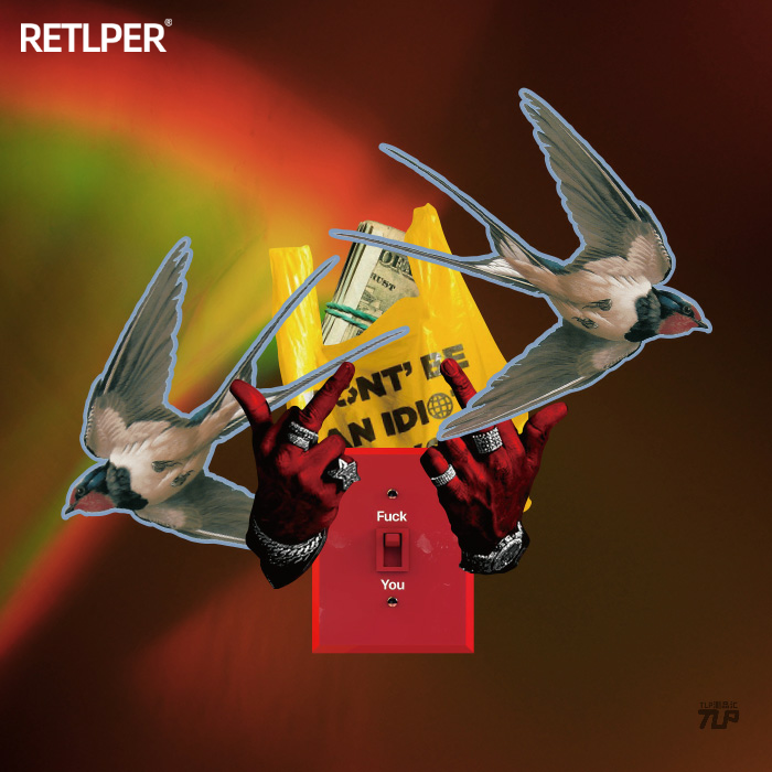 反光车贴燕子swallow塑料袋美刀