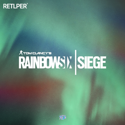 tlp镂空车贴彩虹6号标志防水贴