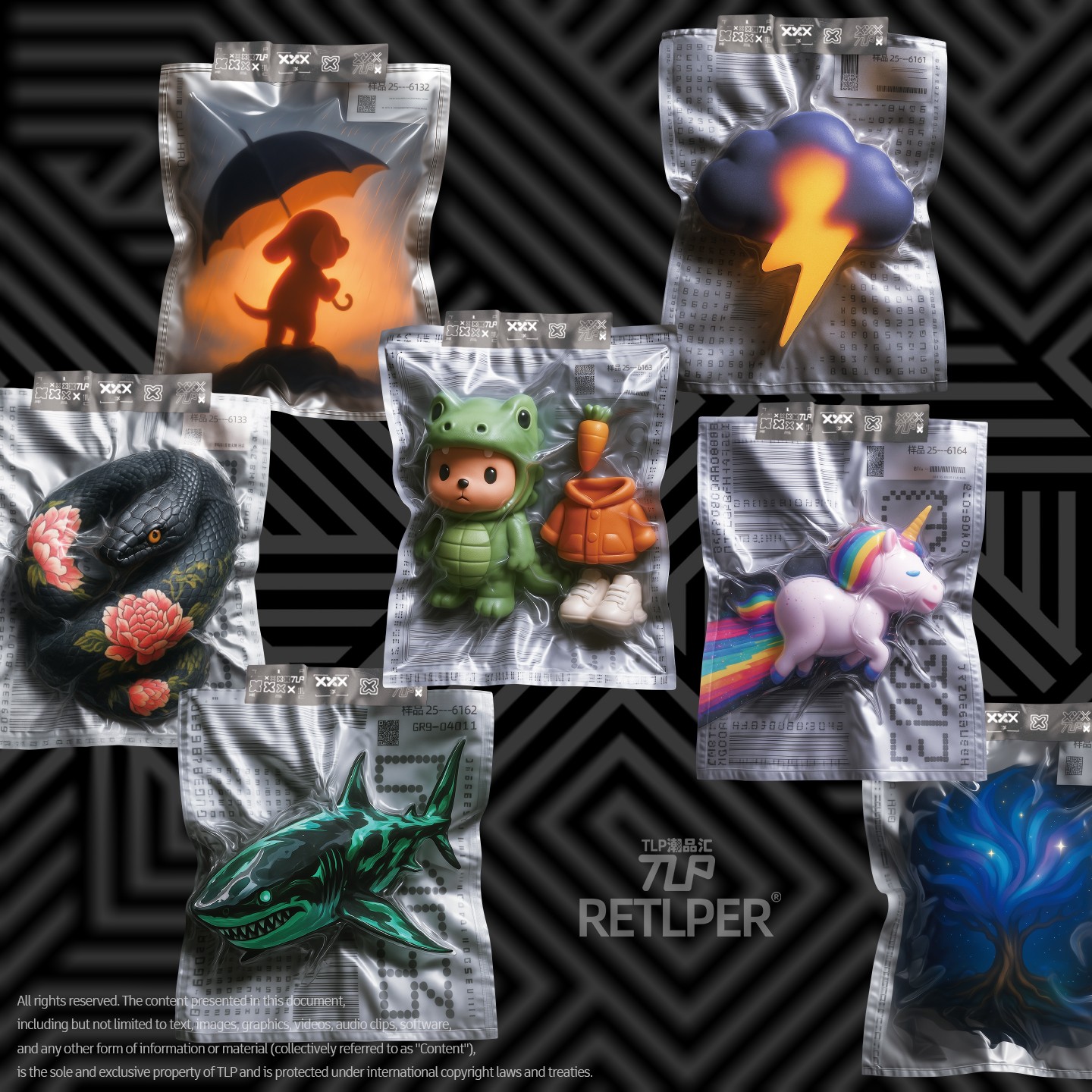 RE锐儿收集的第三批样本平面贴纸