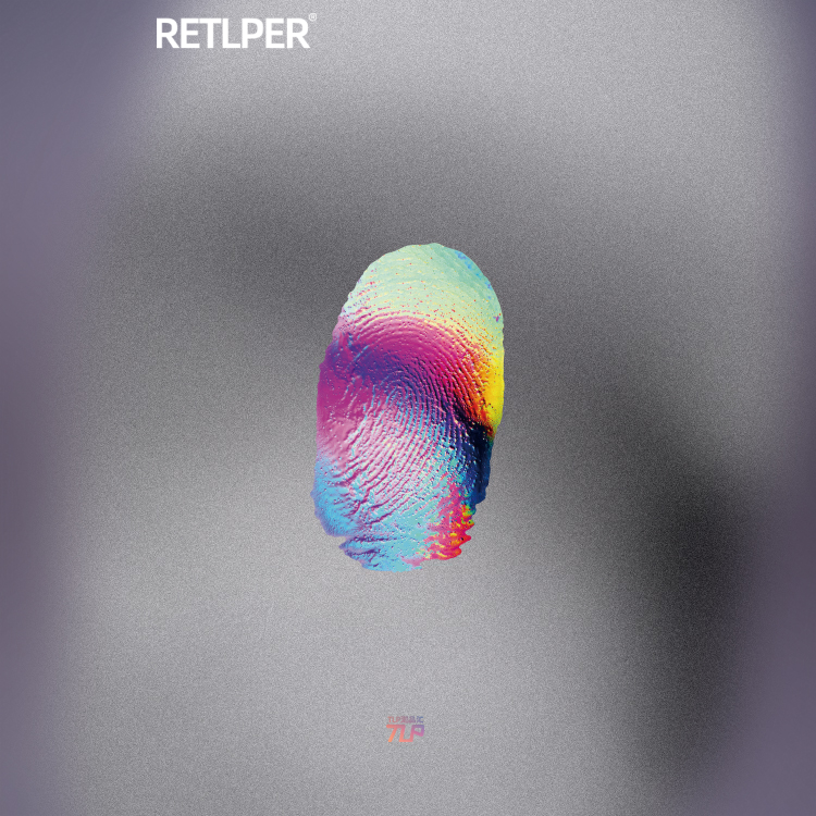 TLP反光贴纸心情切片系列手印