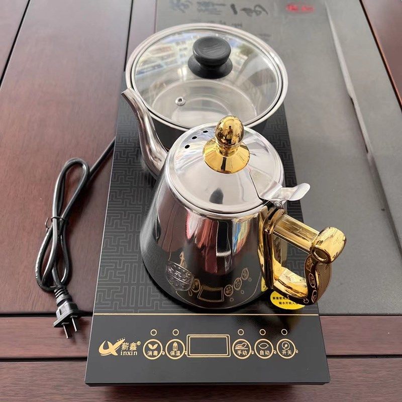 智能平面板电磁茶炉自动加水家用功夫茶具茶盘嵌R入式烧水壶煮茶,餐饮具,煮茶炉,淘宝优惠券,粉丝福利购,淘宝优惠卷