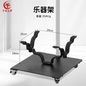 万向轮谱架新款 站坐两用弹琴专用二E合一小提琴琵琶滑轮吉他放置