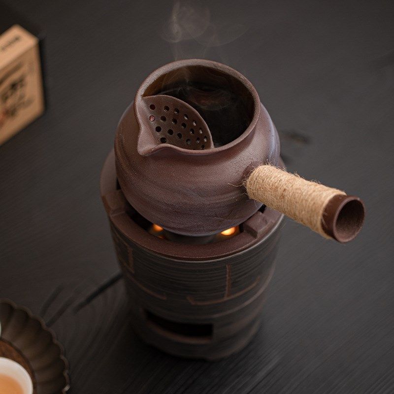 老岩泥见山炉g围炉煮茶酒精炉炭炉户外泡茶功夫茶具套装侧把壶单,餐饮具,整套茶具,淘宝优惠券,粉丝福利购,淘宝优惠卷