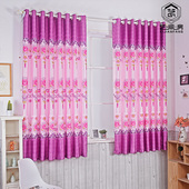 成品定制特价 短款 窗帘半遮光卧室飘窗阳台少女遮阳2021M年新款 简