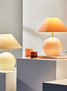 Globen Lighting鸢w尾Iris台灯客厅卧室床头书房装饰覆古气氛灯