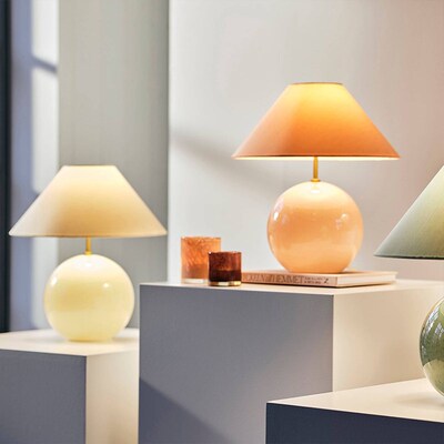 Globen Lighting鸢w尾Iris台灯客厅卧室床头书房装饰覆古气氛灯