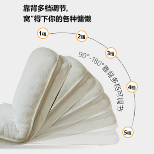 人类狗窝懒人沙发可躺可睡折叠卧室沙发床两用双S人躺椅巨型榻榻