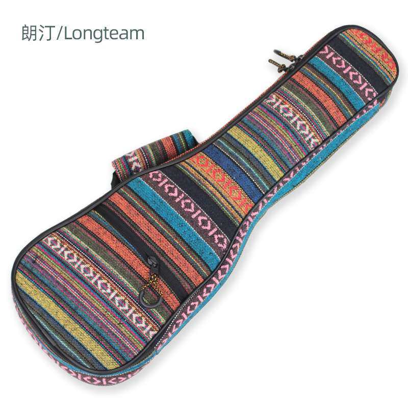 21/23/26寸乌克丽丽加棉双肩琴包 尤克里里ukulele加厚民族风琴套