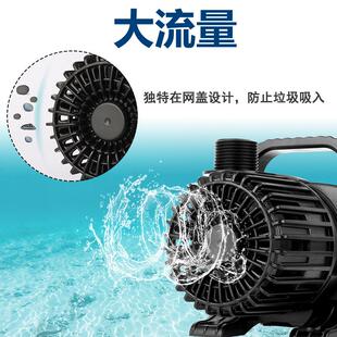 水族池塘泵水陆两用抽水机户外抽水泵高扬程潜水泵静音防水喷泉泵