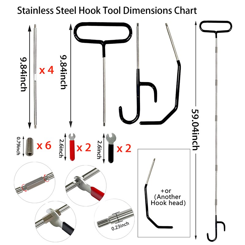 汽车维修组合工具4S店通用不锈钢汽车门内饰地板音响拆装应急套装