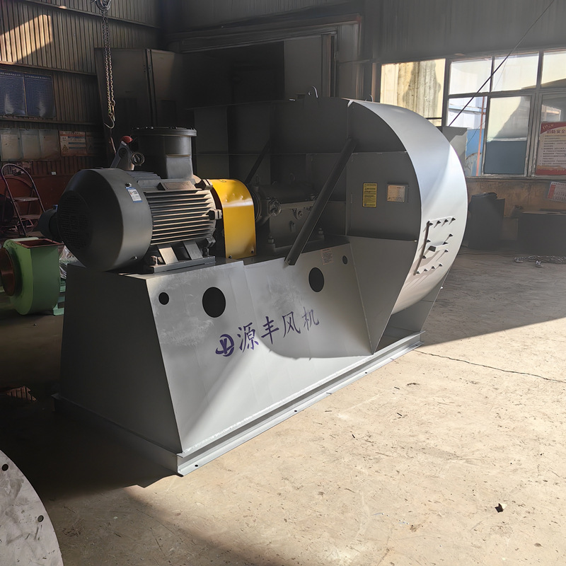 联轴器连接离心式引风机y5-48窑炉配套风机引烟气降温除尘大功率