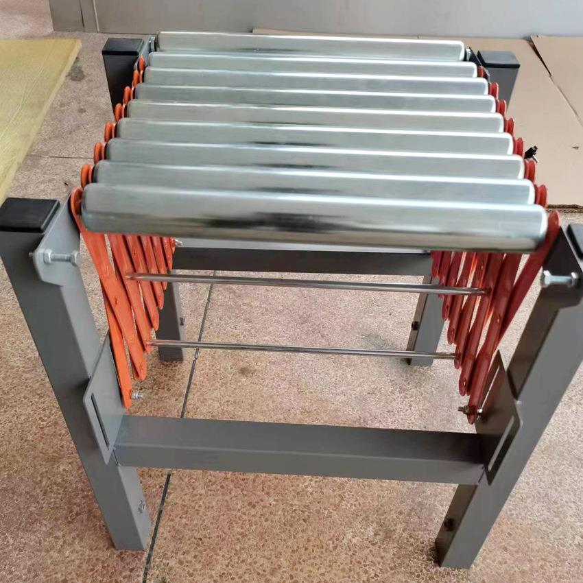 动力滚筒线传输带输送机辊筒滚轮流水线车间生产线快递装 车输送