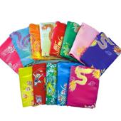 53n杭州丝绸被面软缎绸缎缎子被面老婚庆喜被七彩织锦缎结被面子