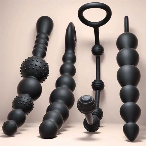 Soft Anal Dildo Silicone Butt Plug Prostate Massage Anal Dil