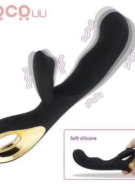 G Spot Rabbit Vibrator Adult Sex Toys for Women 10 Modes Cli