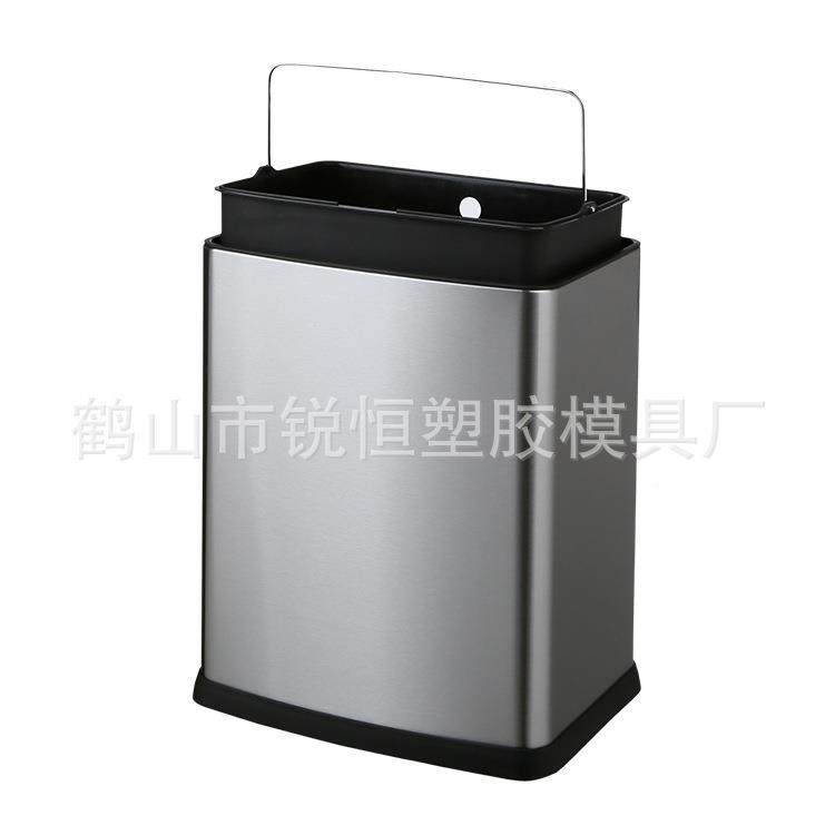 GAO大号无品牌/感应垃圾圾桶智能感应垃圾桶不锈钢垃6桶6658/658K