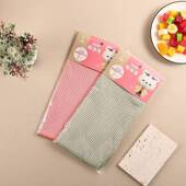 竹纤维布2抹片房装 洗碗布厨去吸油水加厚清洁百洁布懒416人抹布