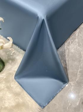 100支长绒棉GML纯睡棉床单笠床单品001纯色单人裸被套加厚枕套三