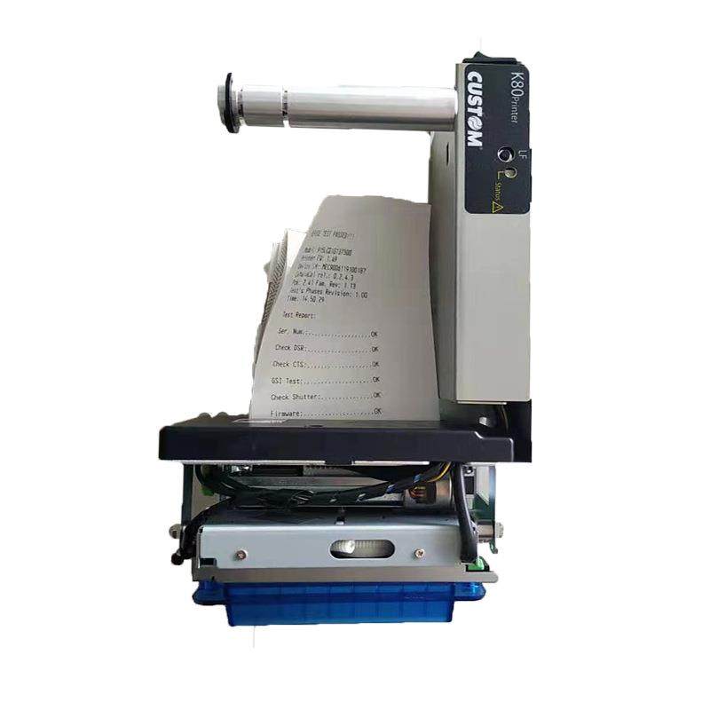 8CUST无品牌/KM80嵌入式打印机防拉拽防堵塞防卡纸收据票0mm热敏O