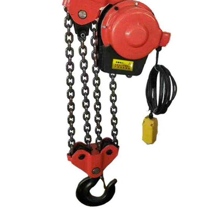DH群吊电电动葫建筑爬架焊管焊罐P环链电动葫芦10T6M08群芦吊动葫