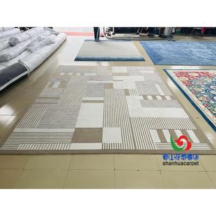 现代简格约长方形子中式贵客厅茶几沙发地毯大厅976议接待室宾室