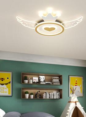 205年书新款NH-X623卧室灯现代简约羽毛翅膀2房间主卧灯大顶气圆