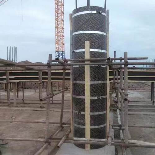 圆工柱模地板专业厂MB-002直销桥梁井筒工程弧形胶合板成型性家能