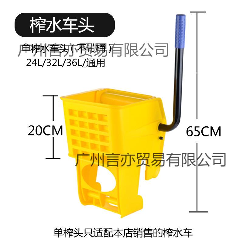 脚踩拖把桶布桶抗摔加厚pe7wJRdx水压推用车便携式省事大商堂拖水