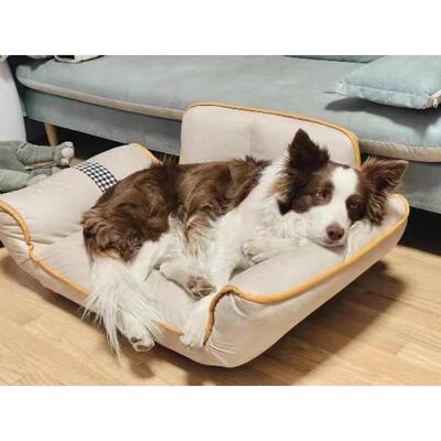 F7585965发史塔可克大型犬宠物离地沙套床猫狗配四季通用调节折叠