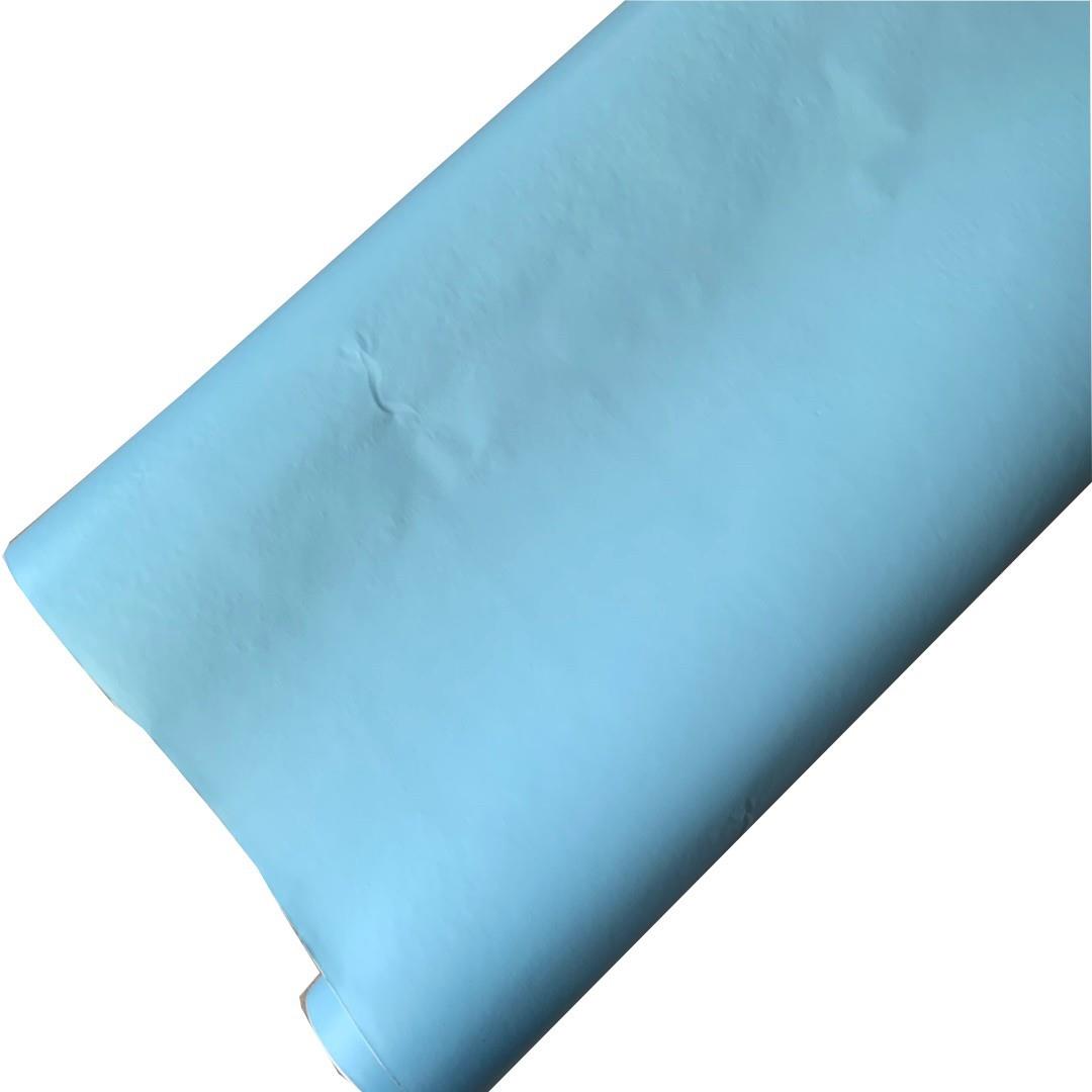 厚蓝色光滑面亚光自纸粘墙纸壁展柜家加翻新QXI贴纸纯色具波音软