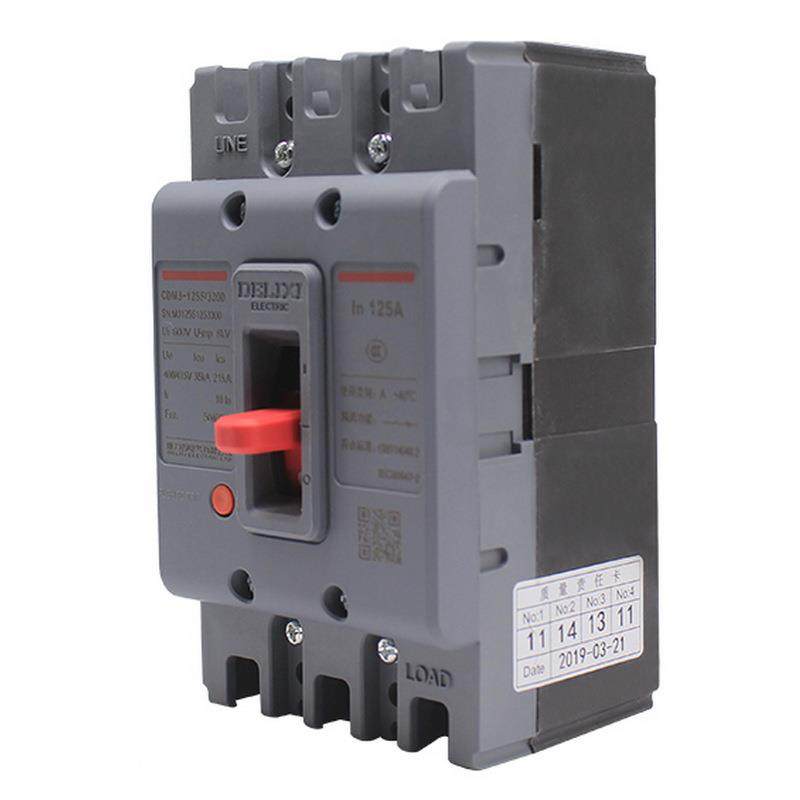 电气CDM3塑壳断路空气四开关40FHQ0A630A器三相线断器路3P4P