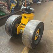 江脚轮20龙尺40尺海运集装 箱万重向轮橡ZUT胶耐柜磨耐用超型脚轮