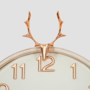 20装25新款客厅挂钟创时意尚家用钟表客静厅音饰壁无品牌/钟厂家