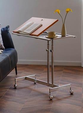 ZRP中古实木可边几沙发角几茶几动琴谱架电桌床移脑边桌小推车置