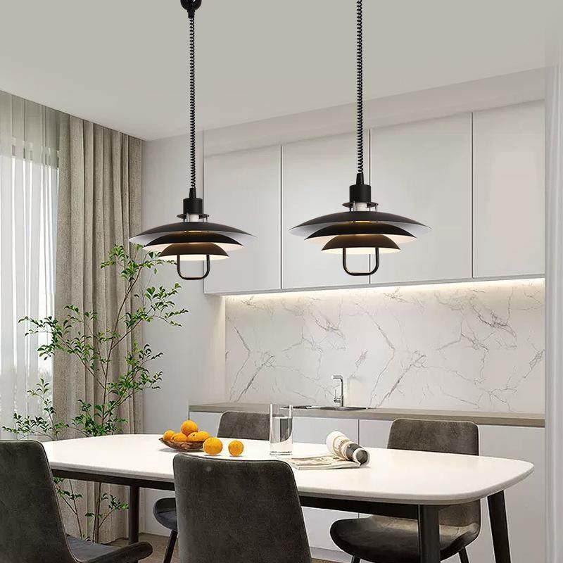 丹麦PH5升降伸计缩餐厅吊约灯吧台简圆桌可飞碟设师90448餐厅吊灯,家装灯饰光源,智能吊灯,淘宝优惠券,粉丝福利购,淘宝优惠卷