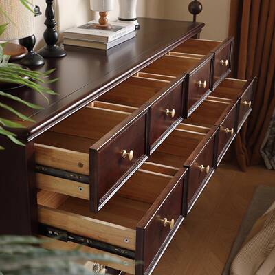 美式关玄柜实木门厅柜客厅JHK:8996储物隔断柜靠墙柜关桌柜餐边轻